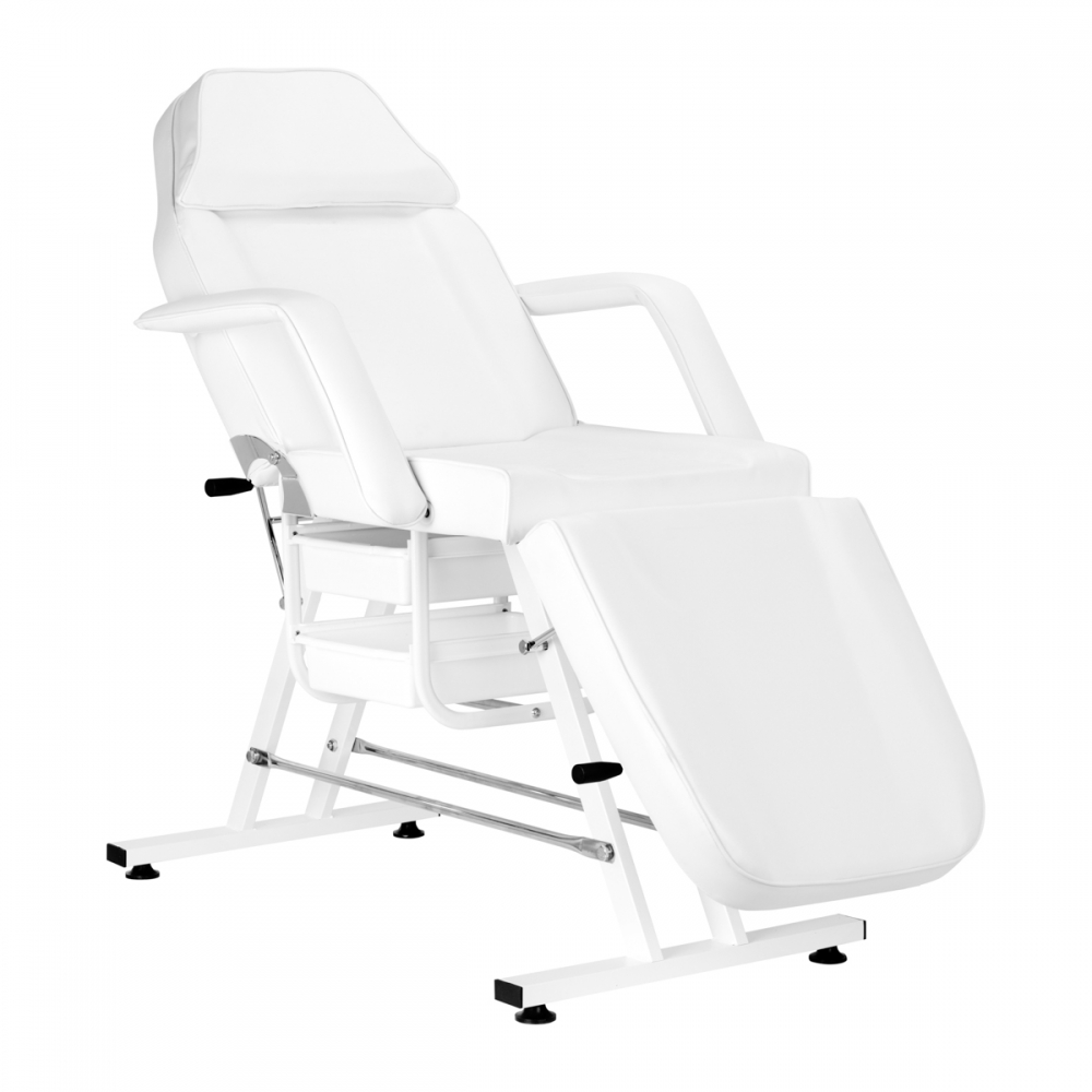 ACTIVESHOP Fotel kosmetyczny Sillon z kuwetami biały 