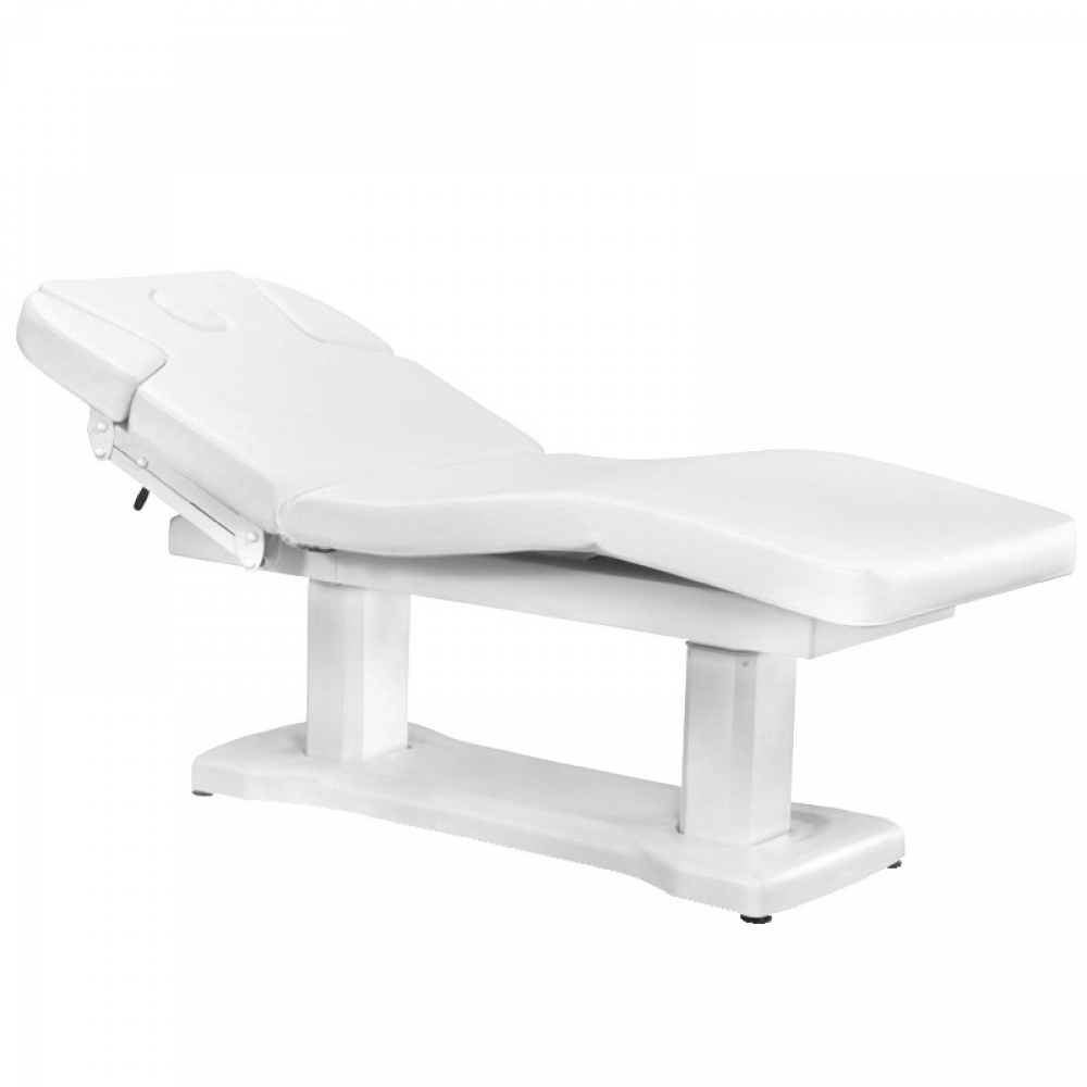 Spa leżanka kosmetyczna Azzurro 818A 4 siln. biała podgrzewana  (125588)