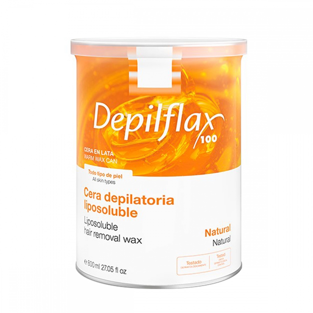 Depilflax 100 wosk do depilacji puszka natural 800 ml (107469)