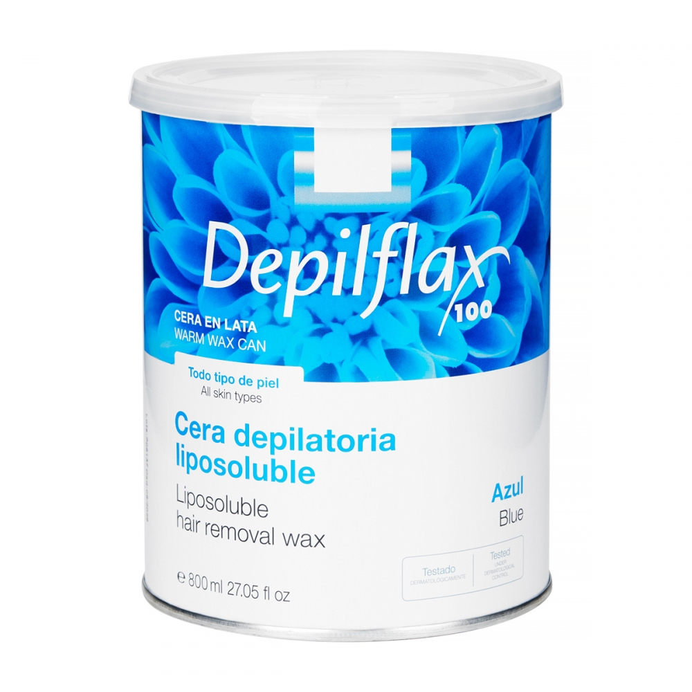 DEPILFLAX WOSK DO DEPILACJI PUSZKA 800ML AZULEN (107470)