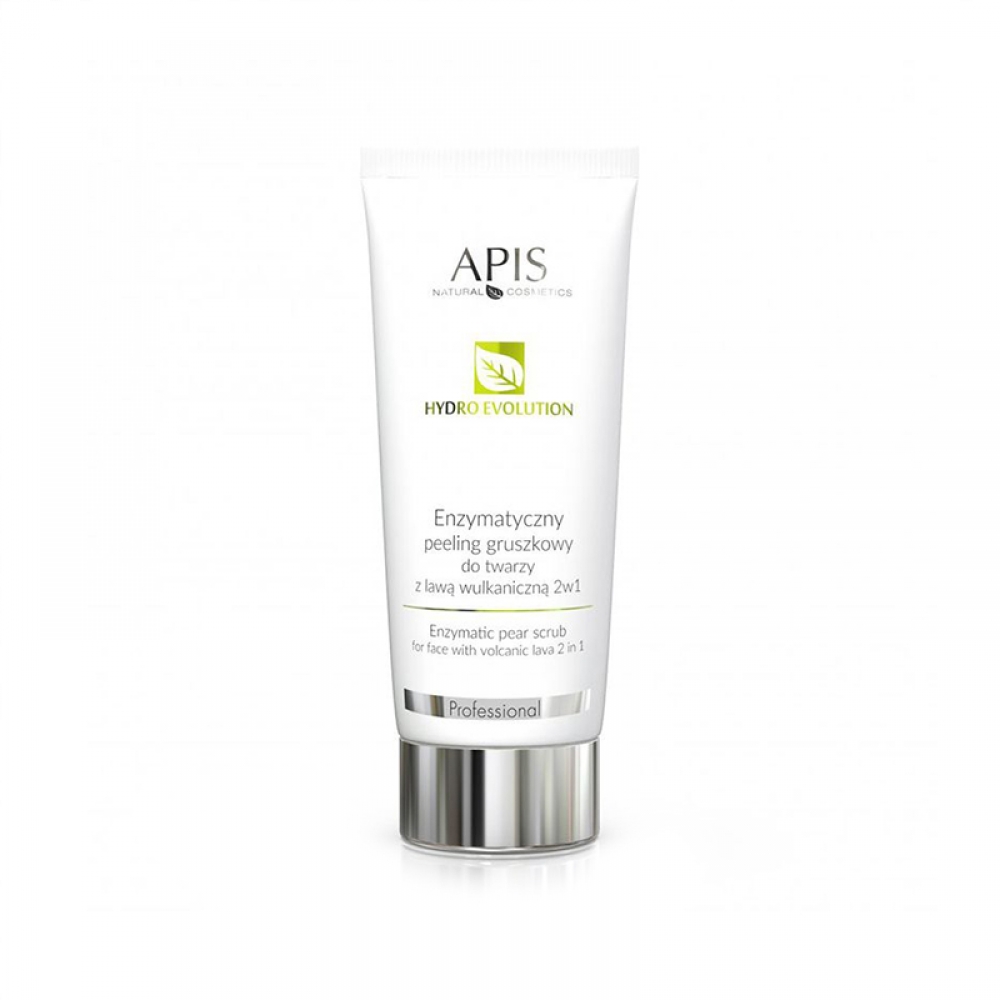 Apis hydro evolution enzymatyczny peeling gruszkowy z lawą wulkaniczną 2w1 200 ml (108619)