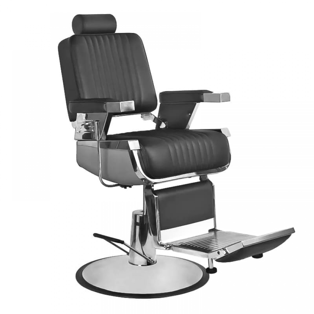 Gabbiano fotel barberski Royal czarny (112371)