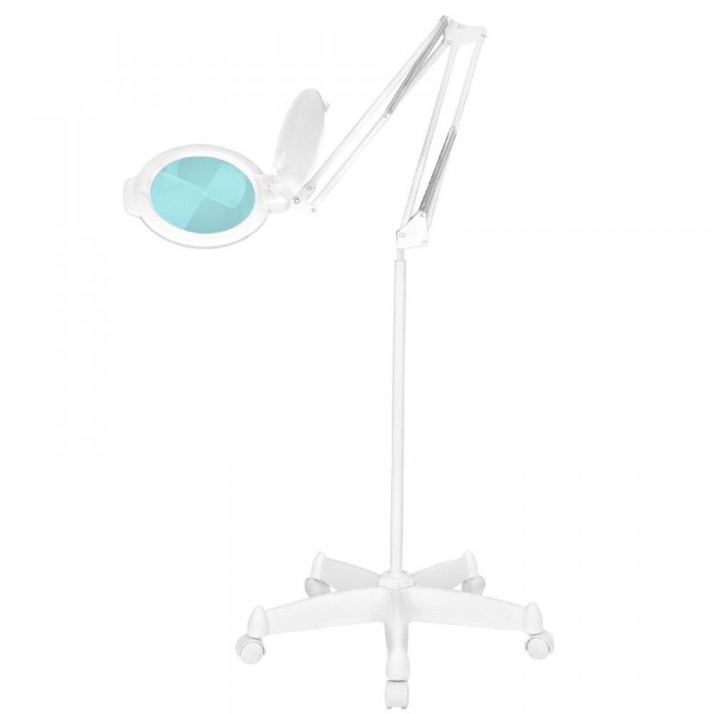 Lampa lupa led Glow Moonlight 8013/6" white ze statywem (114955)