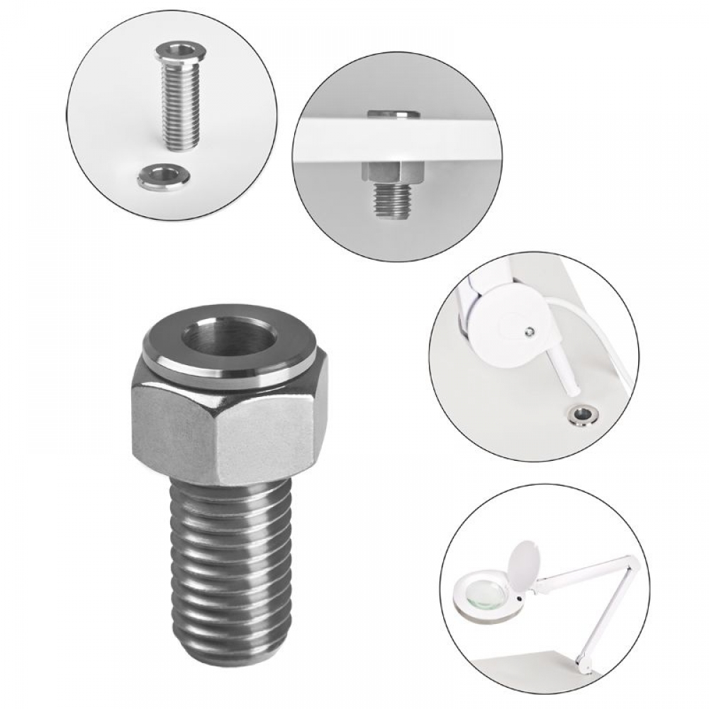 Uchwyt lampy-lupy tube inox (115171)