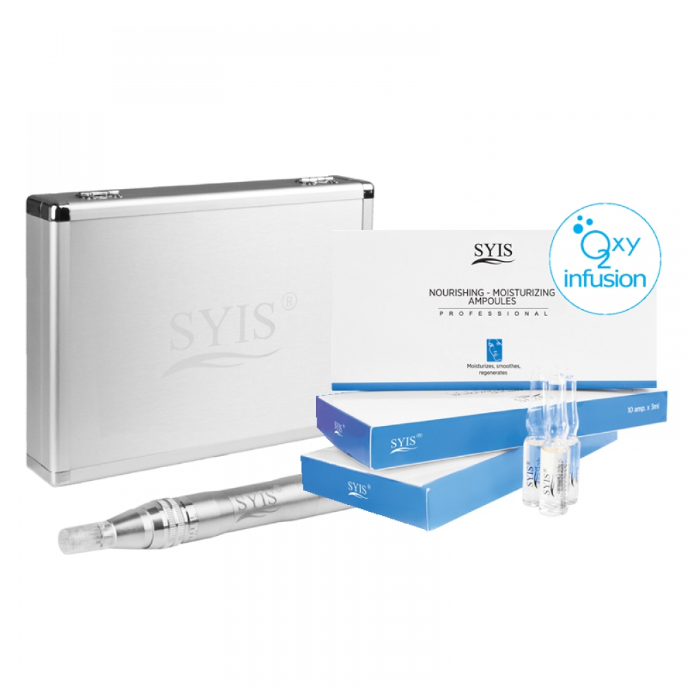 Syis - Microneedle Pen 05 silver + kosmetyki Syis (123900)