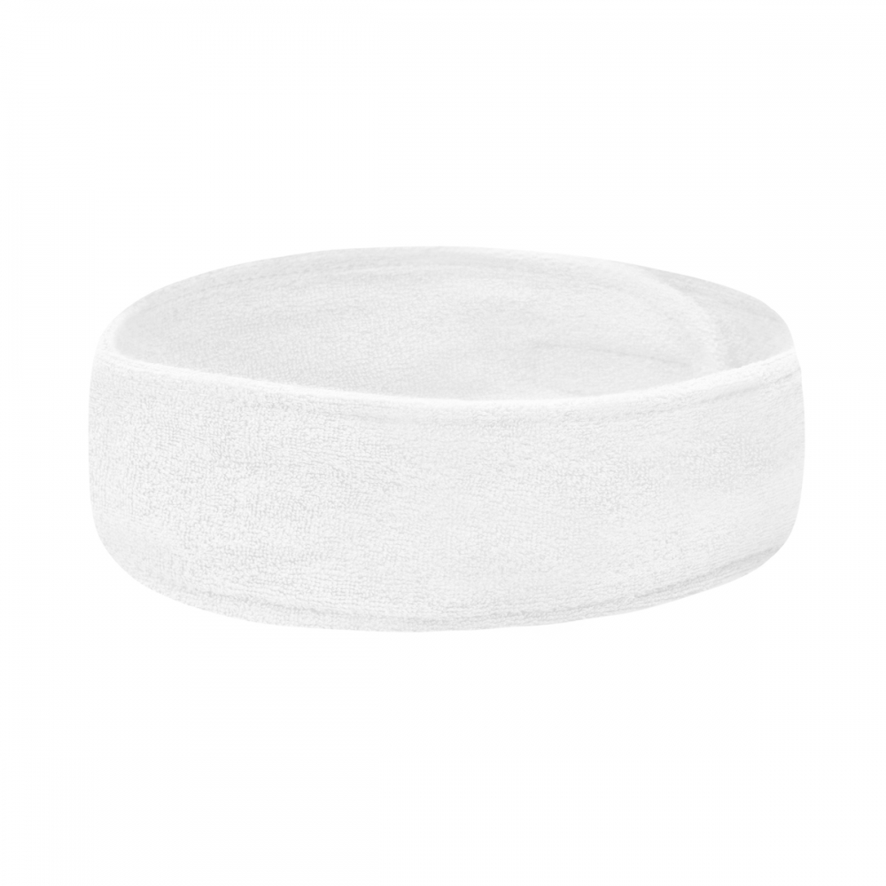 Opaska frotte biała (100346)