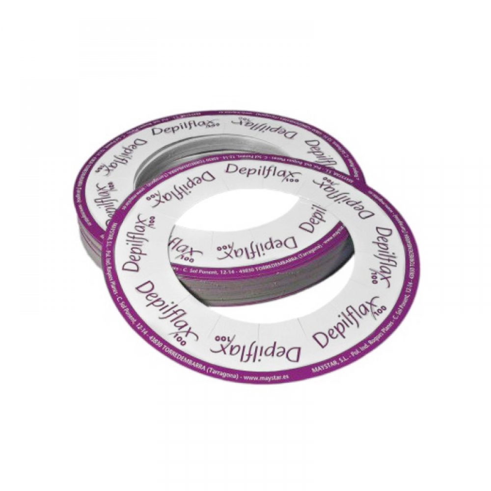 Depilflax 100 kołnierz papierowy na puszkę 10 szt. (100066)