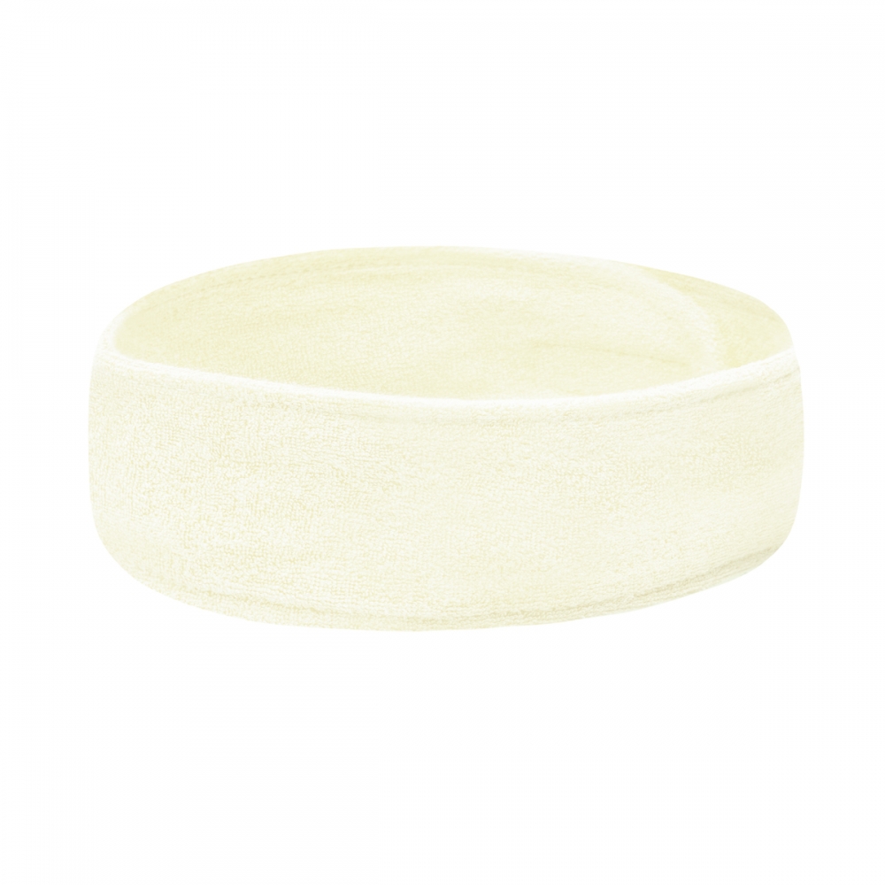 Opaska frotte kremowa (100355)