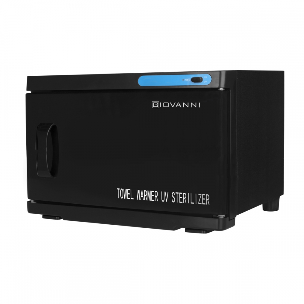 Podgrzewacz do ręcznikow ze sterylizatorem UV-C 16 L czarny (130977)