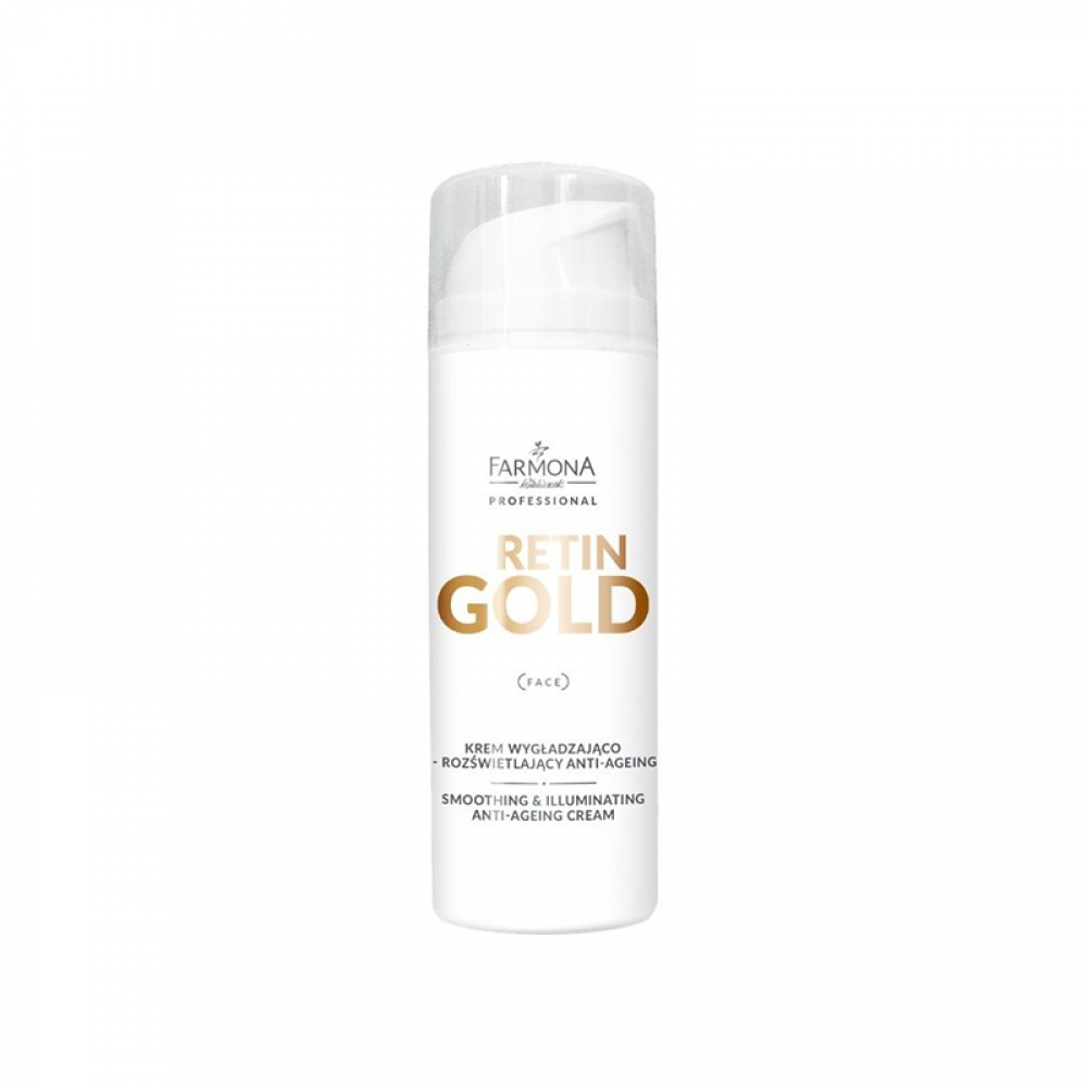 Farmona retin gold krem wygładzająco-rozświetlający anti- ageing 150 ml (133582)