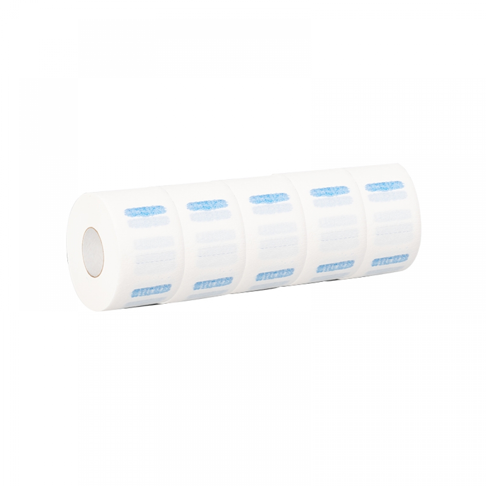 Kołnierz papierowy fryzjerski 5 szt. biały (133260)