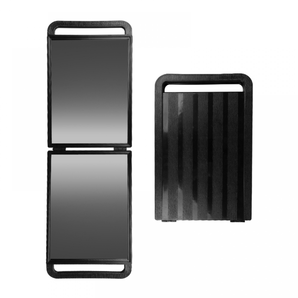 Lusterko fryzjerskie podwójne składane (133307)