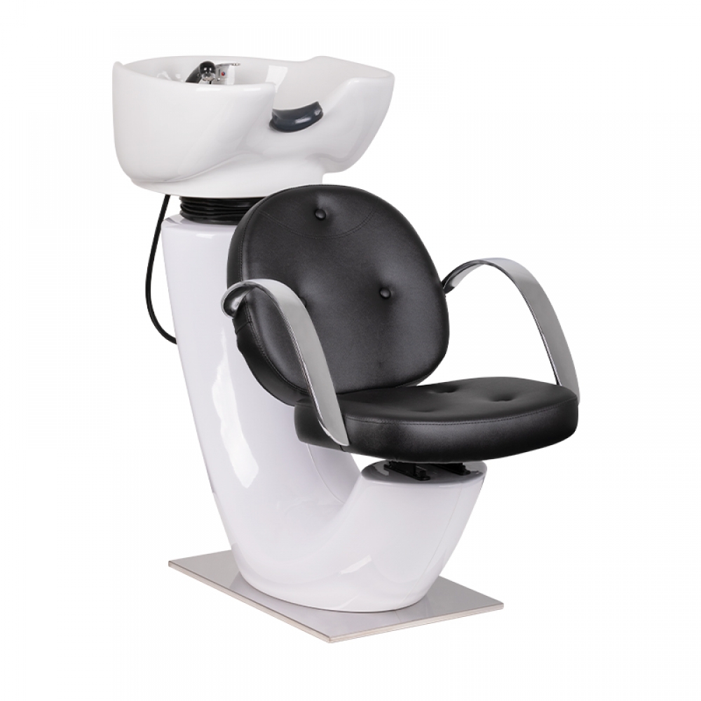 Gabbiano myjnia fryzjerska Asti czarna (137104)