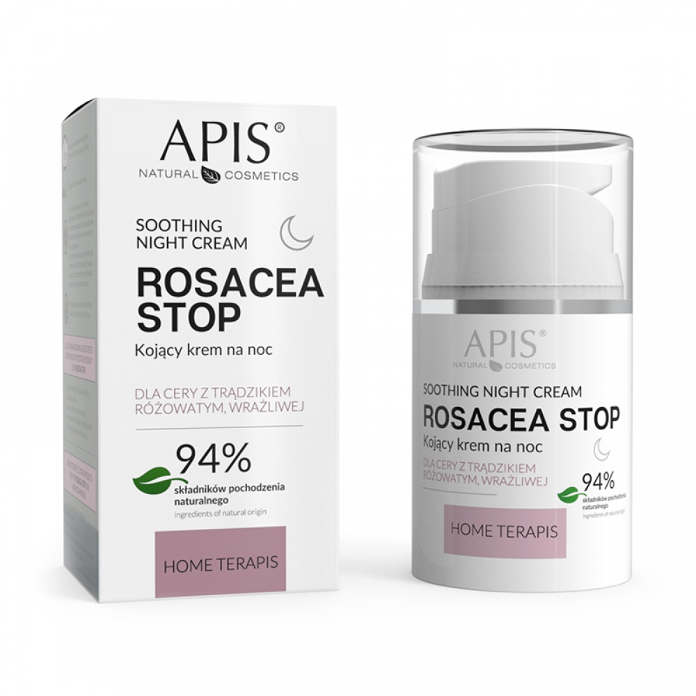 Apis rosacea- stop home terapis kojący krem na noc 50 ml (141259)