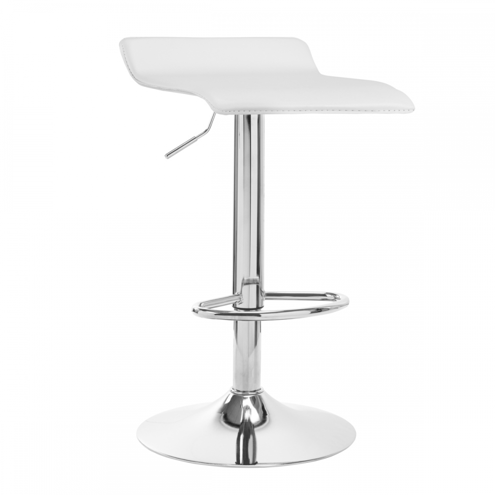 4Rico Hoker barowy QS-B08 eco skóra biały (141193)