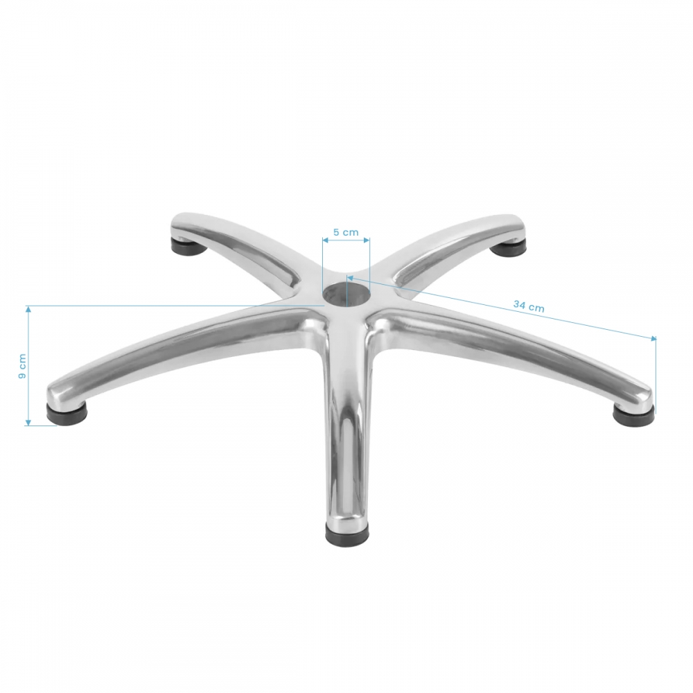 Podstawa do fotela fryzjerskiego krzyżak L008 (142927)