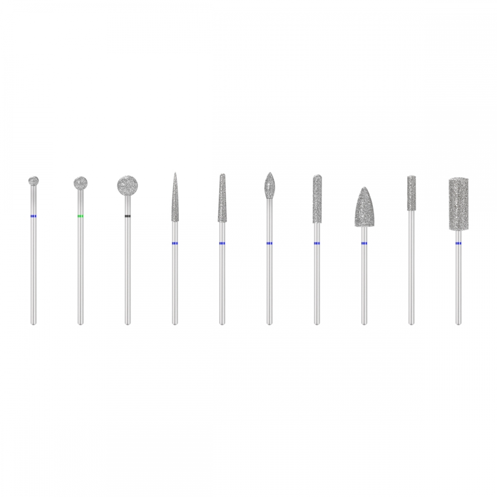 Zestaw frezów diamentowych 10 szt. (141042)