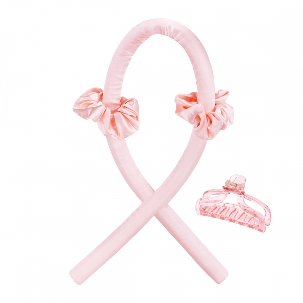 Wałek do nakręcenia włosów różowy (141663)