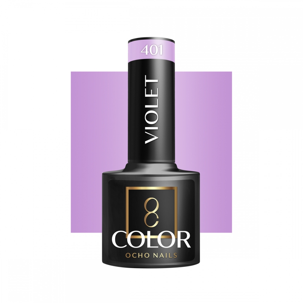 OCHO NAILS Lakier hybrydowy violet 401 -5 g (147399)