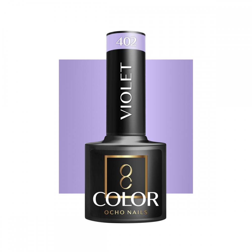 OCHO NAILS Lakier hybrydowy violet 402 -5 g (147400)