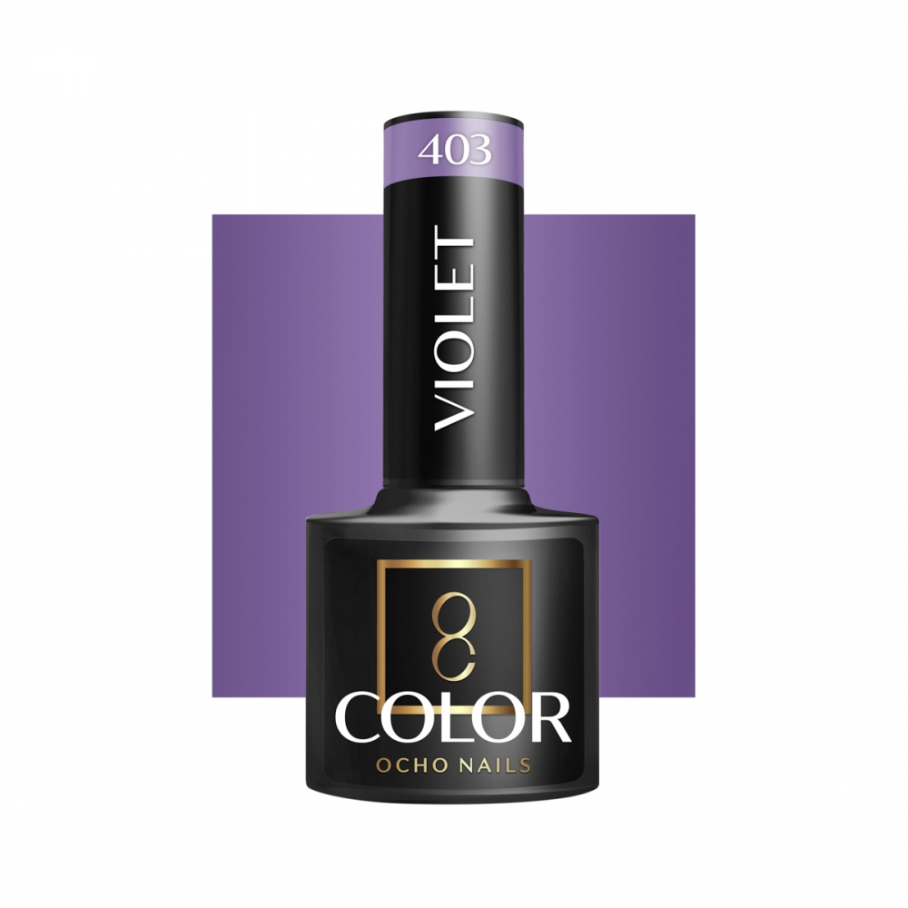 OCHO NAILS Lakier hybrydowy violet 403 -5 g (147401)