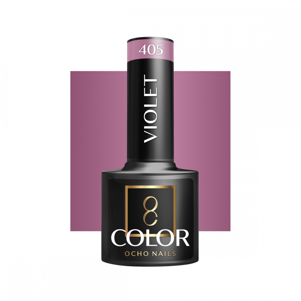 OCHO NAILS Lakier hybrydowy violet 405 -5 g (147403)