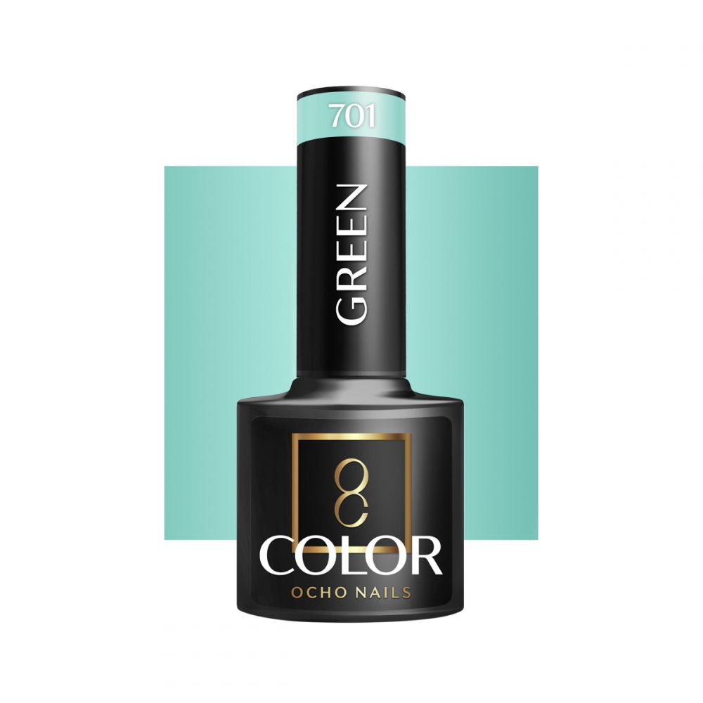OCHO NAILS Lakier hybrydowy green 701 -5 g (147429)