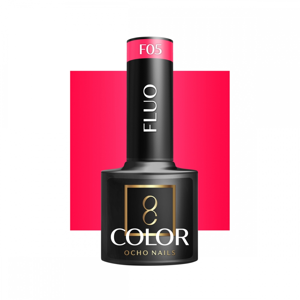 OCHO NAILS Lakier hybrydowy fluo F05 -5 g (147475)