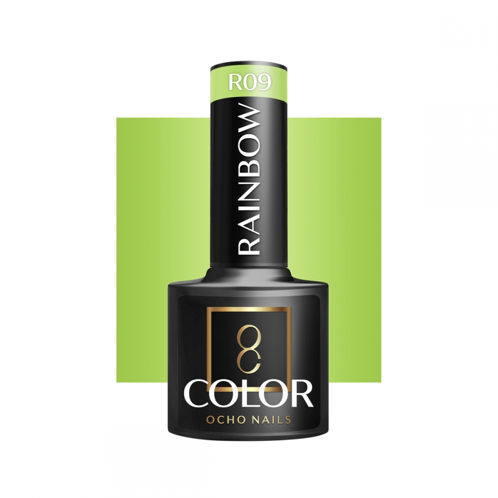 OCHO NAILS Lakier hybrydowy rainbow R09 -5 g (147496)