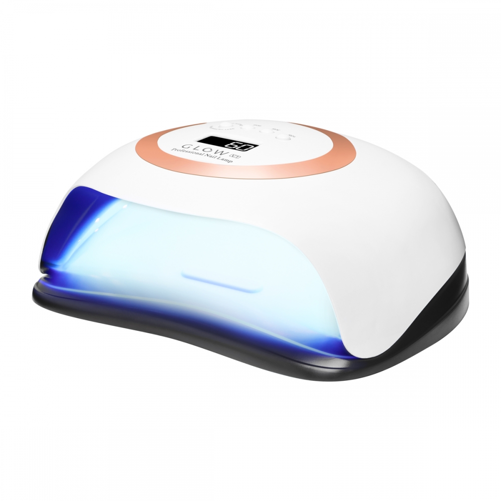 Lampa UV LED Glow V1 168W złota (147268)