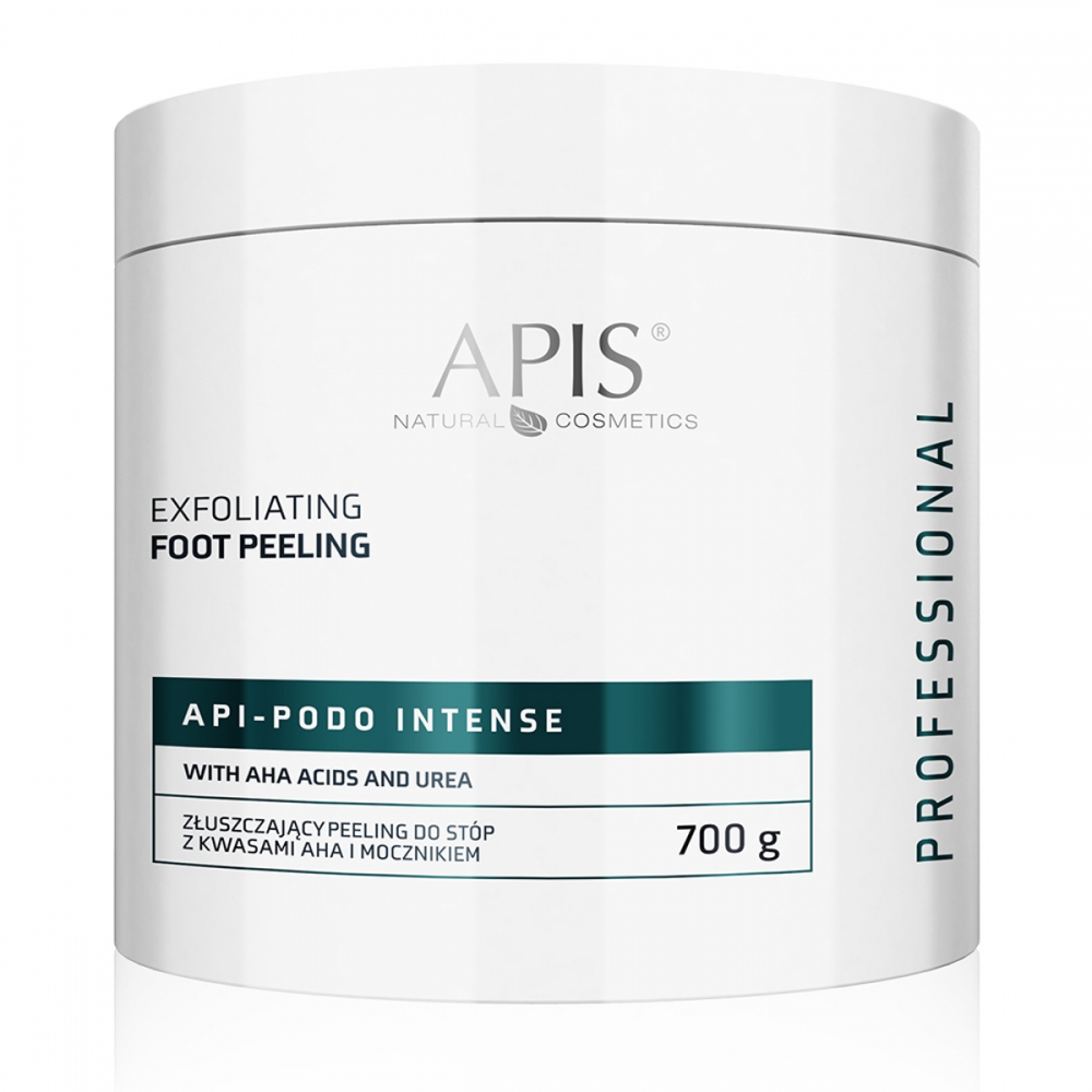 Apis Złuszczający peeling do stóp z kwasami AHA i mocznikiem 700g (148382)