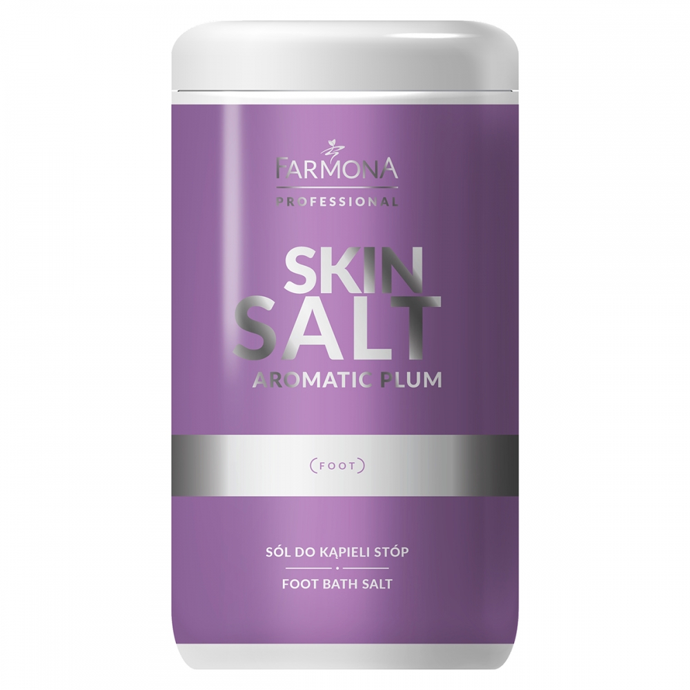 Farmona Skin salt plum - Sól do kąpieli stóp śliwka 1400 g (149609)