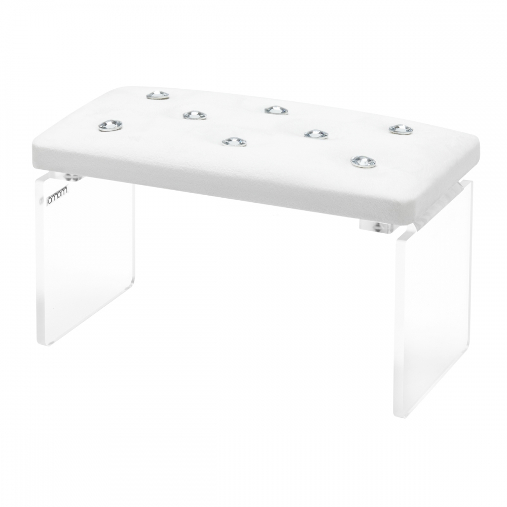 Podpórka do manicure Momo Diamond Welur Ecru  (148163)