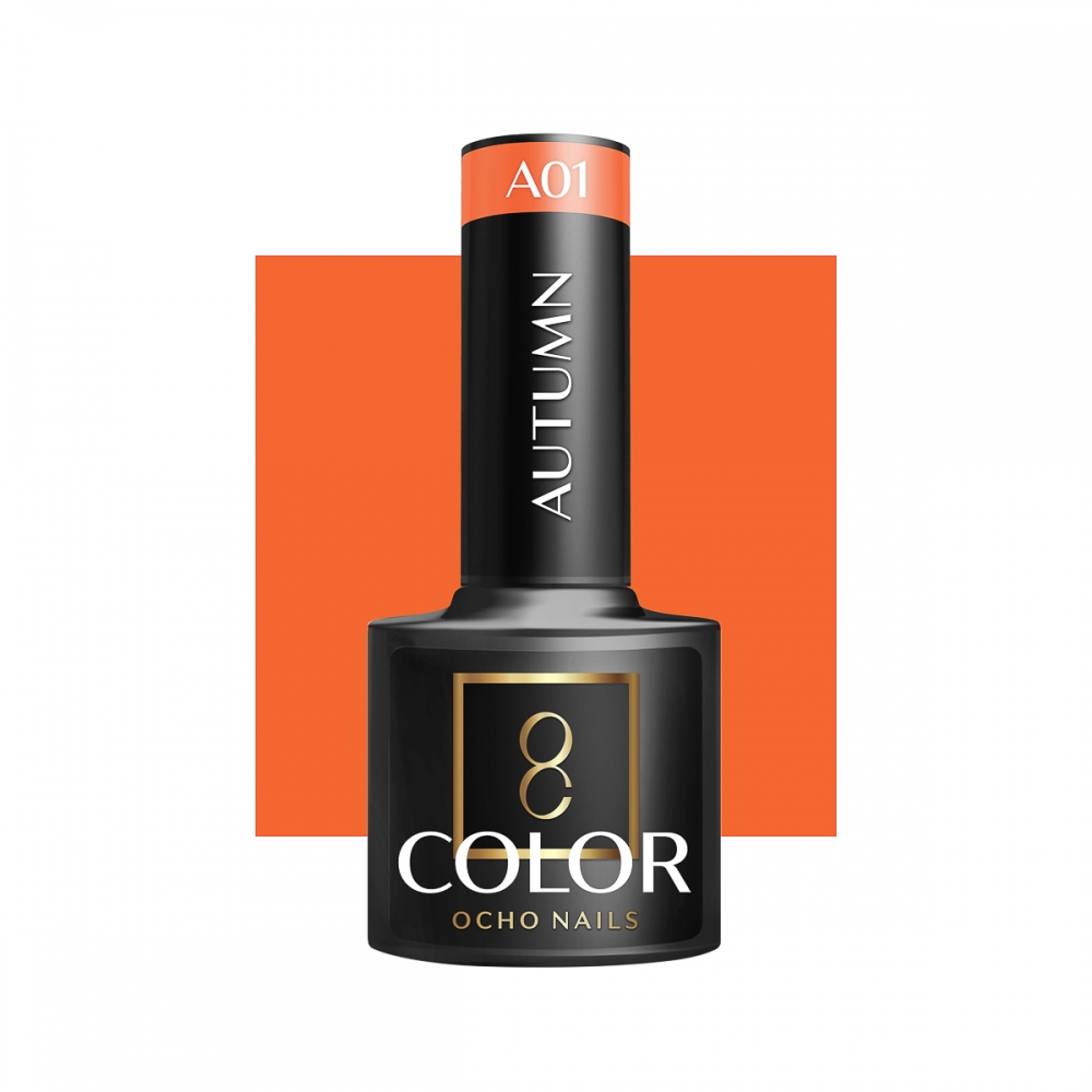 OCHO NAILS Lakier hybrydowy autumn A01 -5 g  (150666)