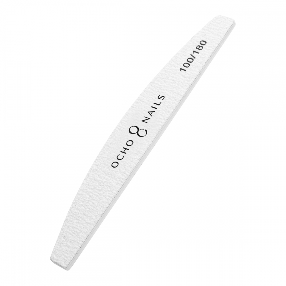 Ocho Nails pilnik półksiężyc 100/180 10 szt. (150148)