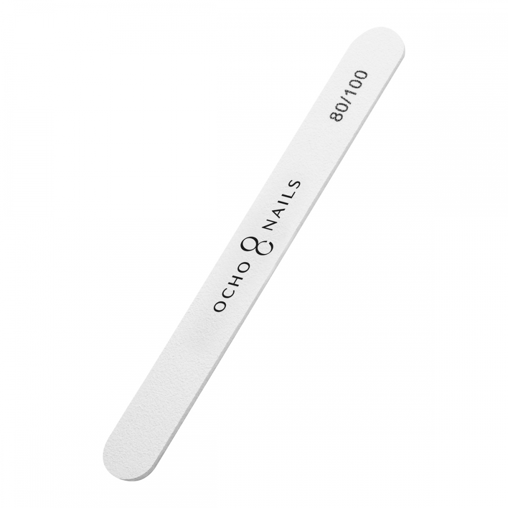 Ocho Nails pilnik prosty 80/100 10 szt. (150162)