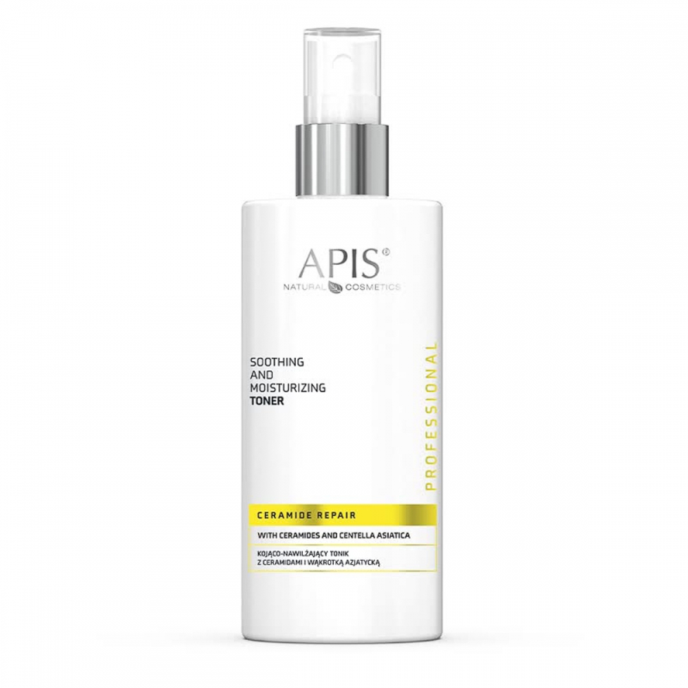 Apis CERAMIDE REPAIR Kojąco-nawilżający tonik z ceramidami i wąkrotką azjatycką 300 ml (152215)
