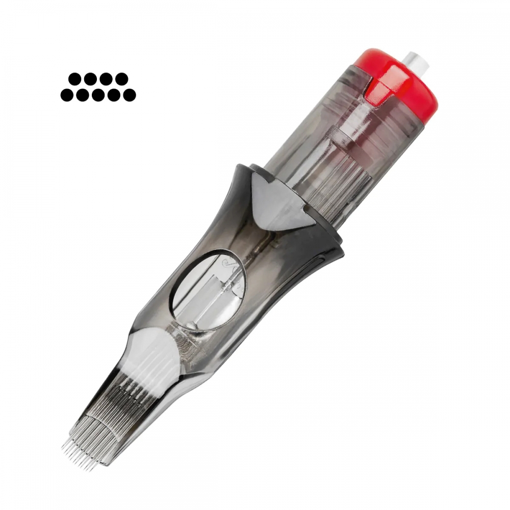 Cartridge do tatuażu El Cartel V2 - 0.30 9RM ShortTaper 10szt. (151989)