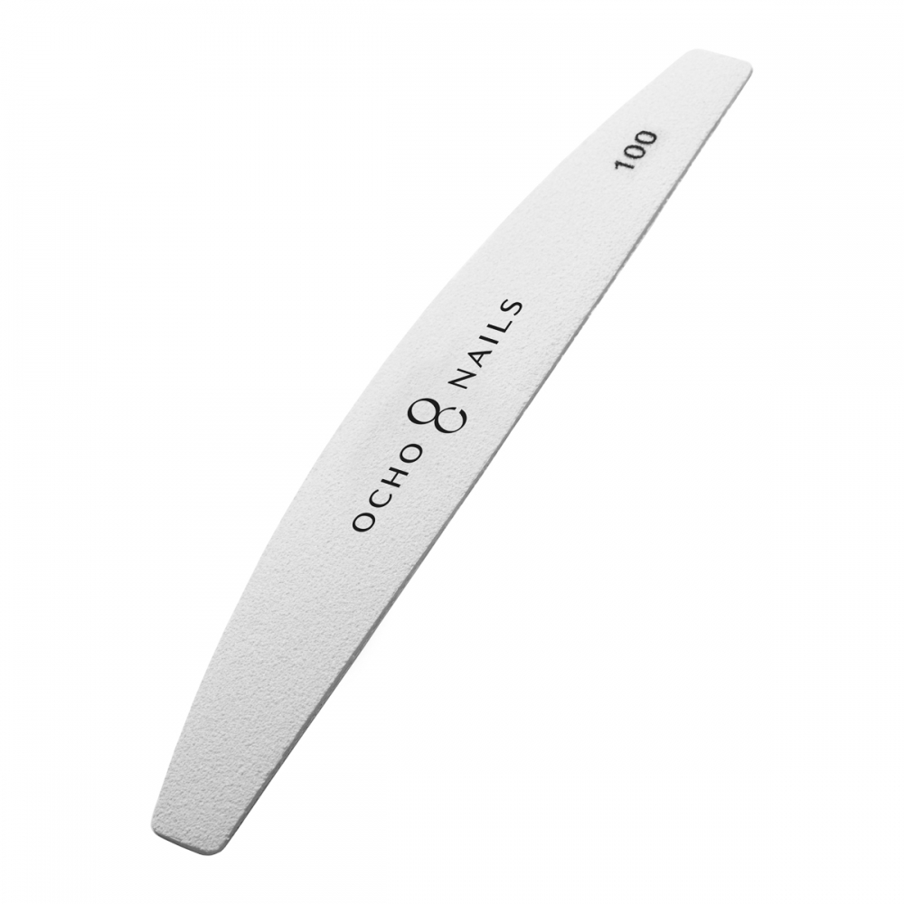Ocho Nails papierki wymienne do pilnika półksiężyc metal. 100 10 szt. (150144)
