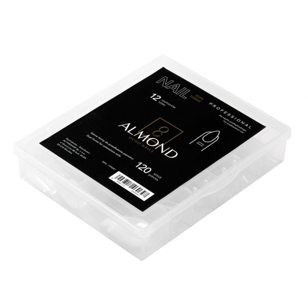 OCHO NAILS górne formy almond 120 szt. (149681)
