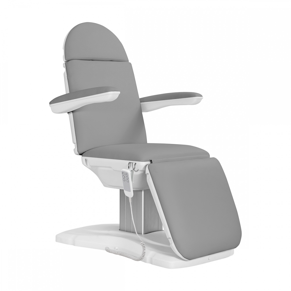 Elektryczny fotel kosmetyczny SILLON Eclipse 3 siln. szary (153288)