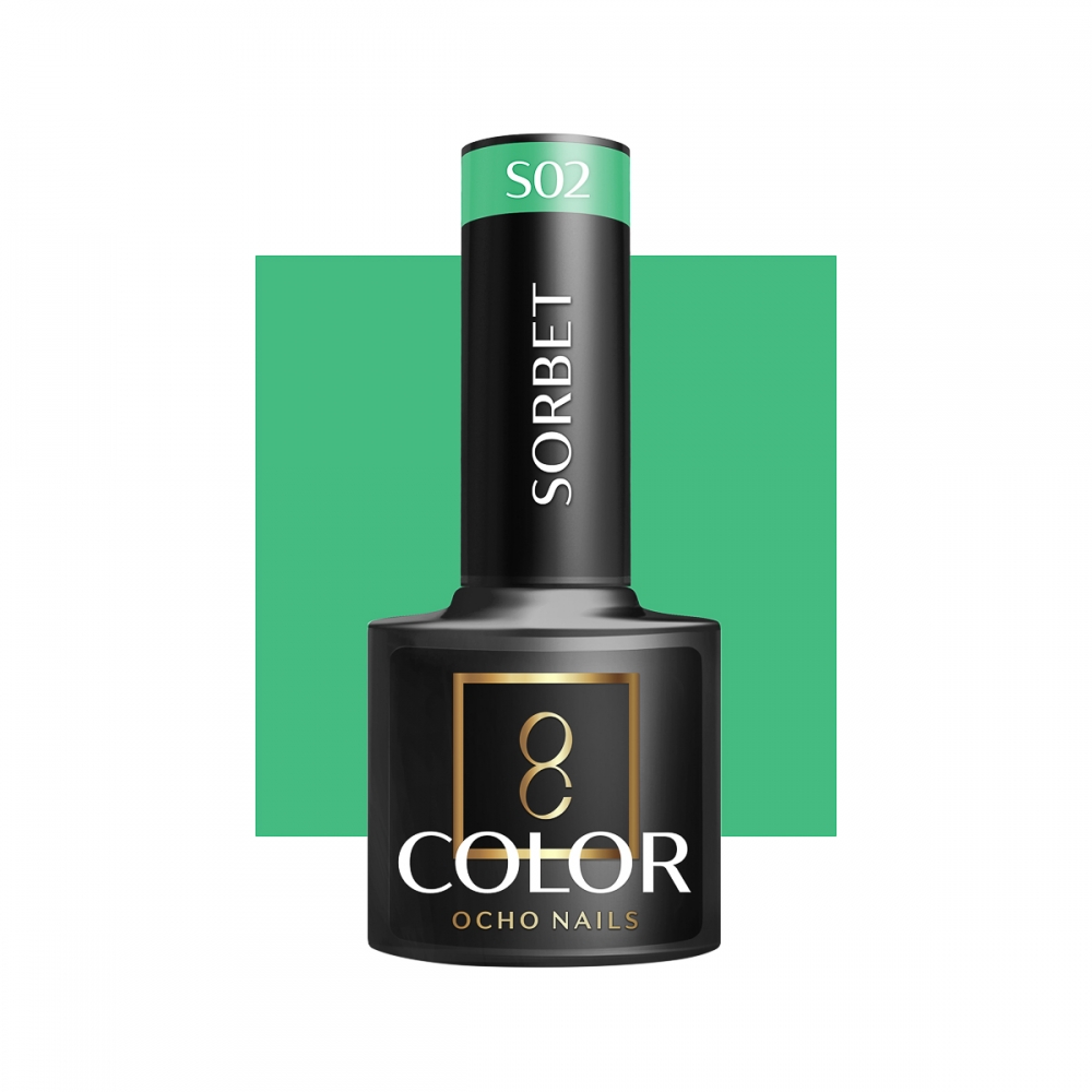OCHO NAILS Lakier hybrydowy SORBET S02 -5 g (155253)