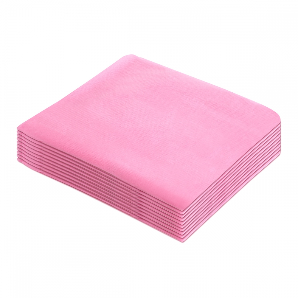 Jednorazowy pokrowiec na fotel z gumką 10 szt. Róż (154346)