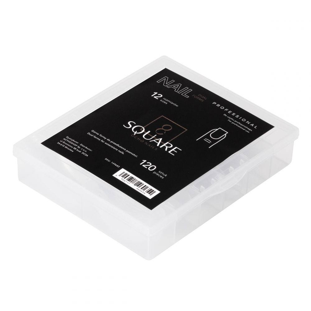 OCHO NAILS górne formy square 120 szt.  (149682)