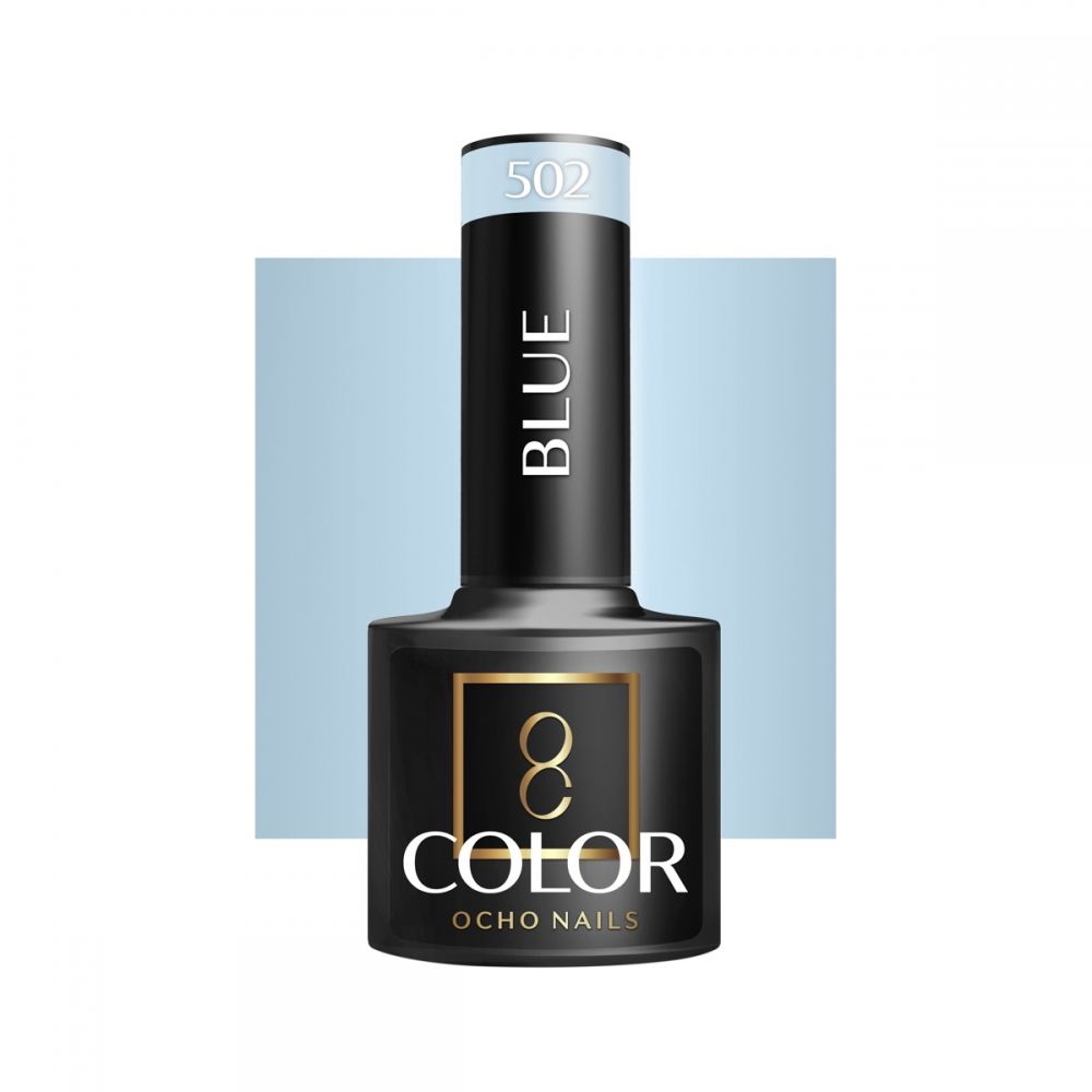 OCHO NAILS Lakier hybrydowy blue 502 -5 g (147411)