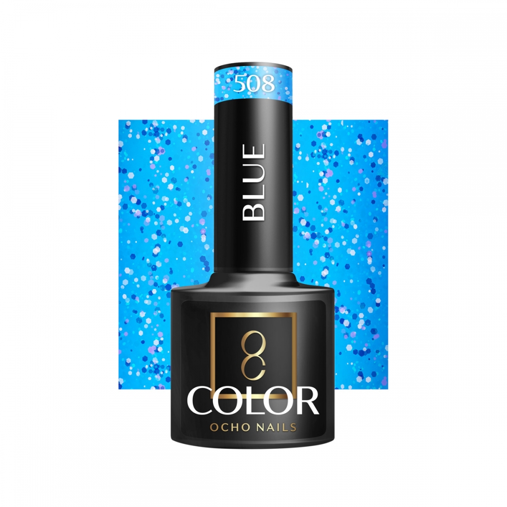 OCHO NAILS Lakier hybrydowy blue 508 -5 g (147417)