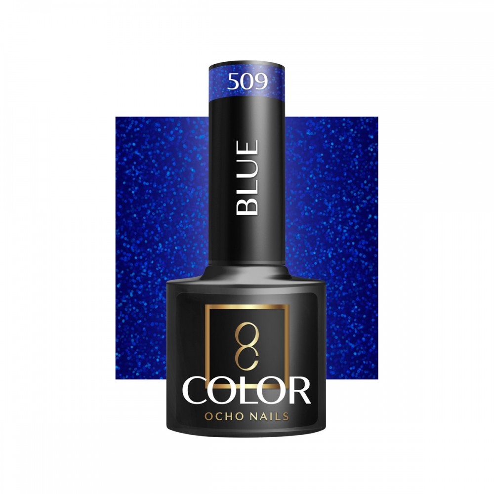 OCHO NAILS Lakier hybrydowy blue 509 -5 g (147418)