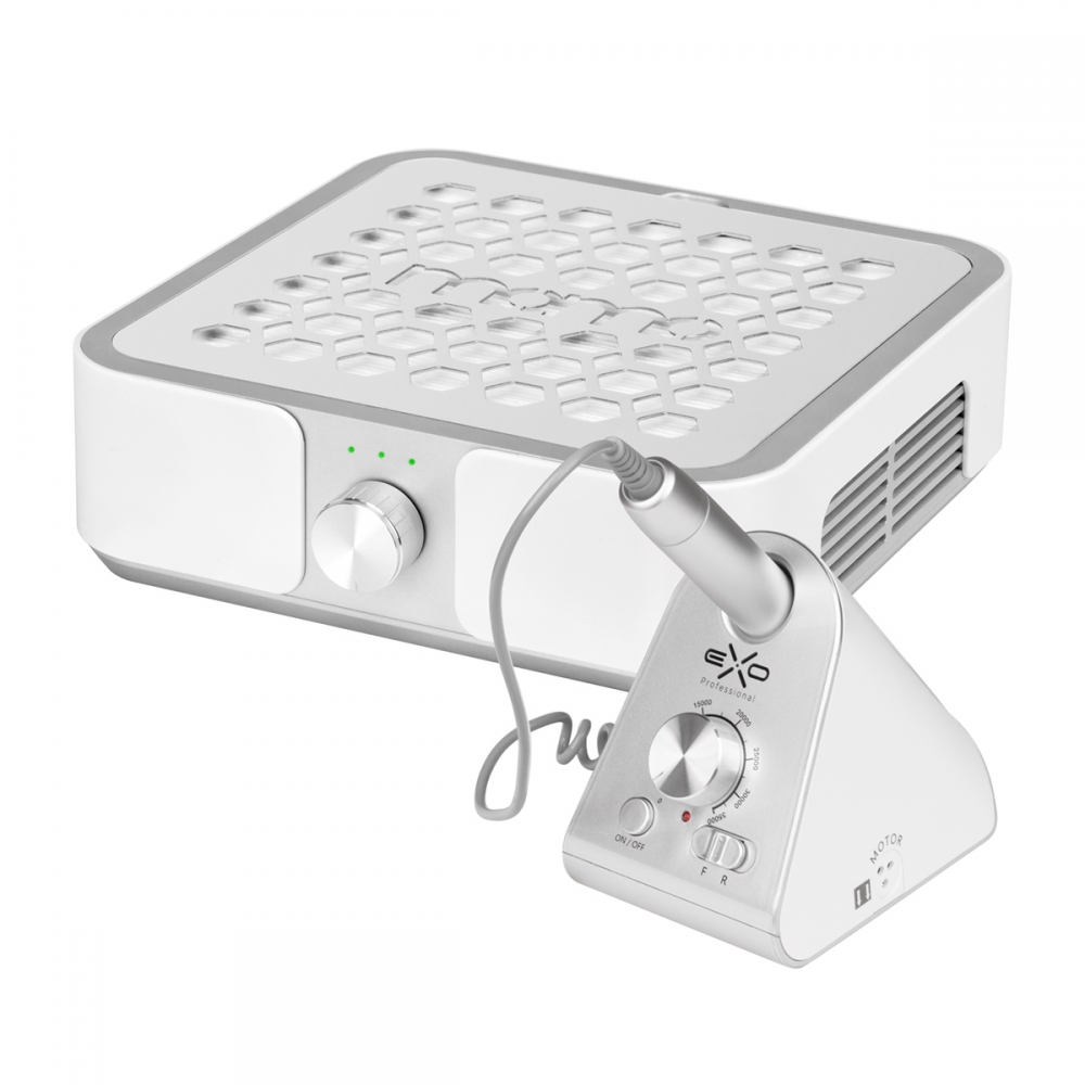 Zestaw Pochłaniacz pyłu MOMO P30 60W biały + Frezarka Exo Silent SX7 (156035)