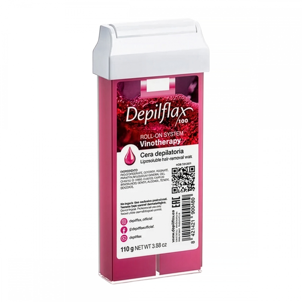Wosk do depilacji Depilflax 100 Vinotherapy rolka 110 g  (156117)