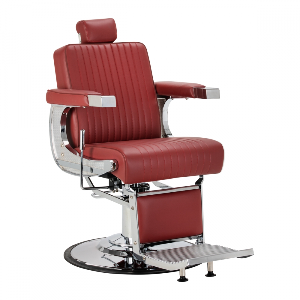 Fotel barberski Gabbiano Visionerio+ czerwony (156097)